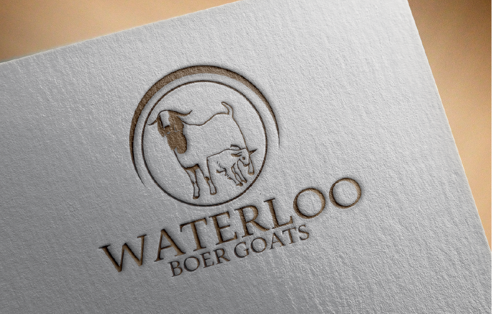 Logo Design by CHRONO for Waterloo Boer Goats | Design #16502607
