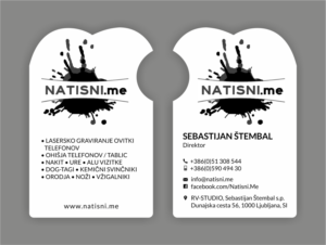 Visitenkarten-Design von SKYdesign für RV-STUDIO, Sebastijan ?tembal, s.p. | Design: #16375134