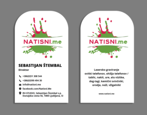 Business Card Design by AbyJohns for RV-STUDIO, Sebastijan ?tembal, s.p. | Design: #16372643