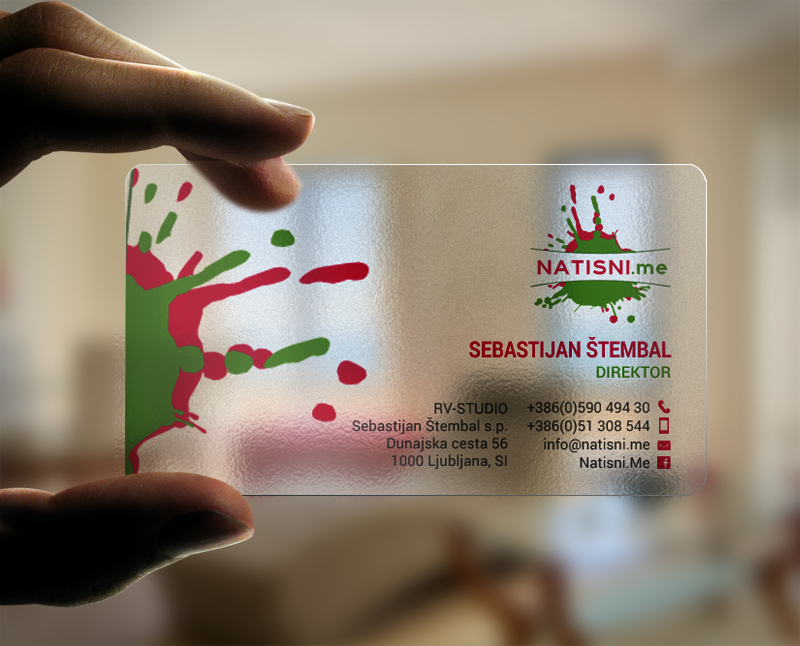 Business Card Design by chandrayaan.creative for RV-STUDIO, Sebastijan ?tembal, s.p. | Design #16374751