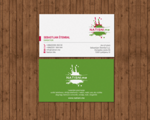 Business Card Design by chandrayaan.creative for RV-STUDIO, Sebastijan ?tembal, s.p. | Design: #16376834