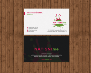 Business Card Design by chandrayaan.creative for RV-STUDIO, Sebastijan ?tembal, s.p. | Design: #16376841