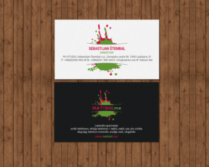 Business Card Design by chandrayaan.creative for RV-STUDIO, Sebastijan ?tembal, s.p. | Design: #16376844