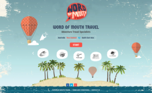 Web Design by pb for Word of mouth travel | Design: #16377284