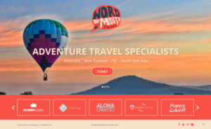 Web Design by pb for Word of mouth travel | Design: #16377317