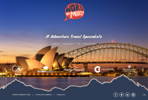 Web Design by pb for Word of mouth travel | Design: #16377318