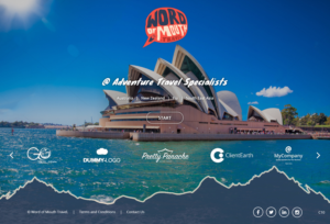 Web Design by pb for Word of mouth travel | Design: #16377320