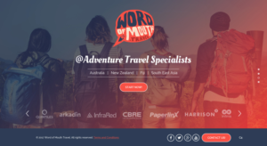 Web Design by pb for Word of mouth travel | Design: #16377342