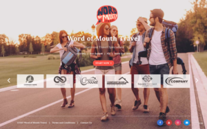 Web Design by pb for Word of mouth travel | Design: #16377367