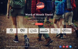 Web Design by pb for Word of mouth travel | Design: #16377369