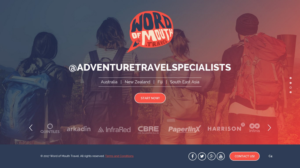 Web Design by pb for Word of mouth travel | Design: #16482840