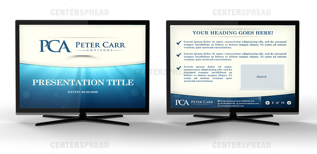 PowerPoint Design by CENTERSPREAD for this project | Design #2680535