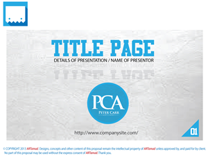 PowerPoint Design by ARTMD for this project | Design: #2665571