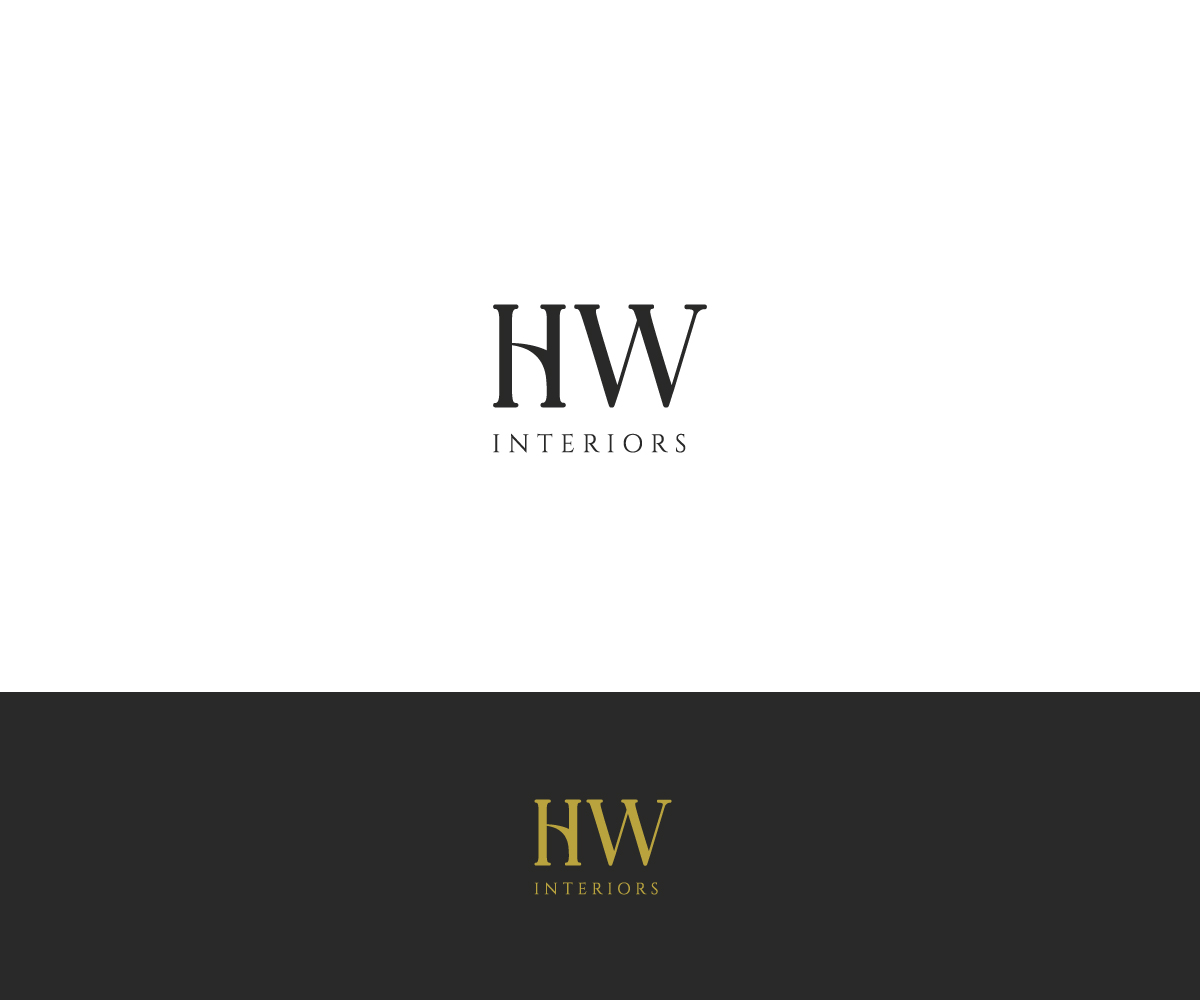 Logo Design by Chandan Kumar for HW Interiors | Design #16380660