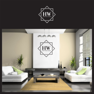 HW Interiors | Logo Design by tavi