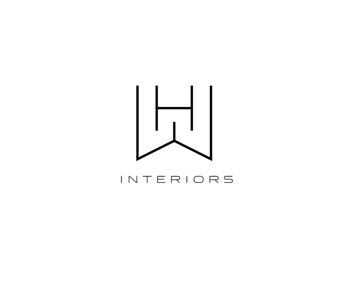 Logo Design by ATDias for HW Interiors | Design #16484440