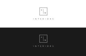 Logo Design by GLDesigns for HW Interiors | Design: #16367603
