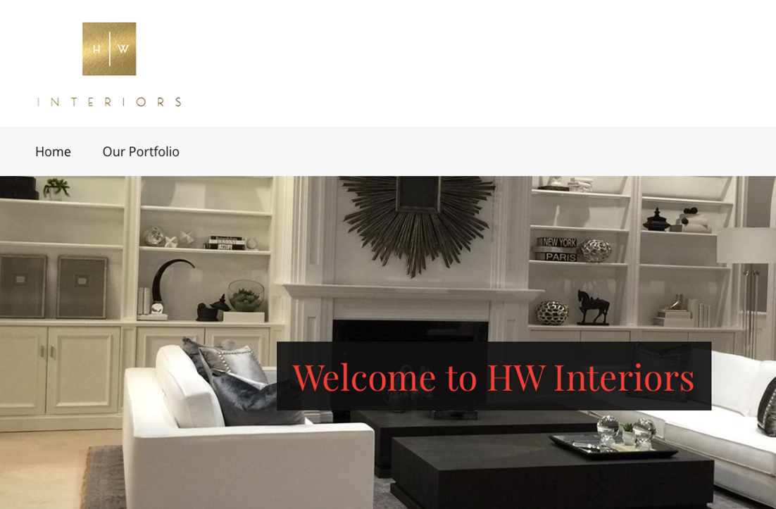 Logo Design by GLDesigns for HW Interiors | Design #16458724