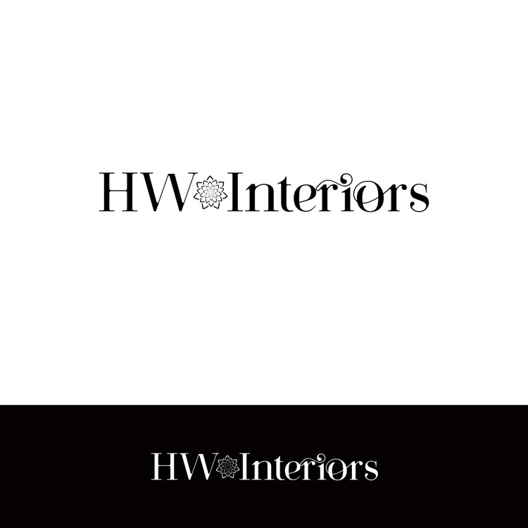 Logo Design by DesignDUO for HW Interiors | Design #16470702