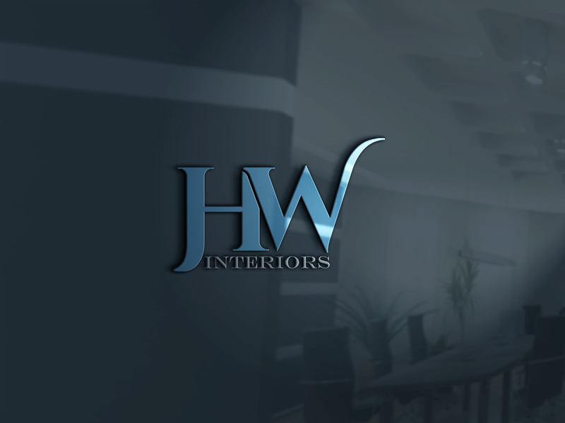 Logo Design by Oaxaqueña for HW Interiors | Design #16373395