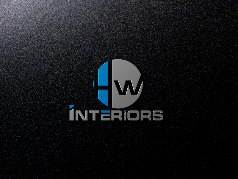 Logo Design by rocklee for HW Interiors | Design #16406303