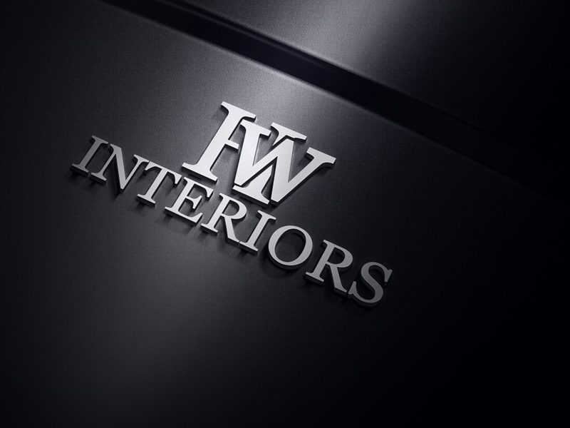 Logo Design by GaryMckinnon for HW Interiors | Design #16372609