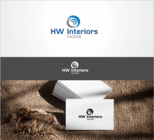 Logo Design by Behave 2 for HW Interiors | Design: #16390628