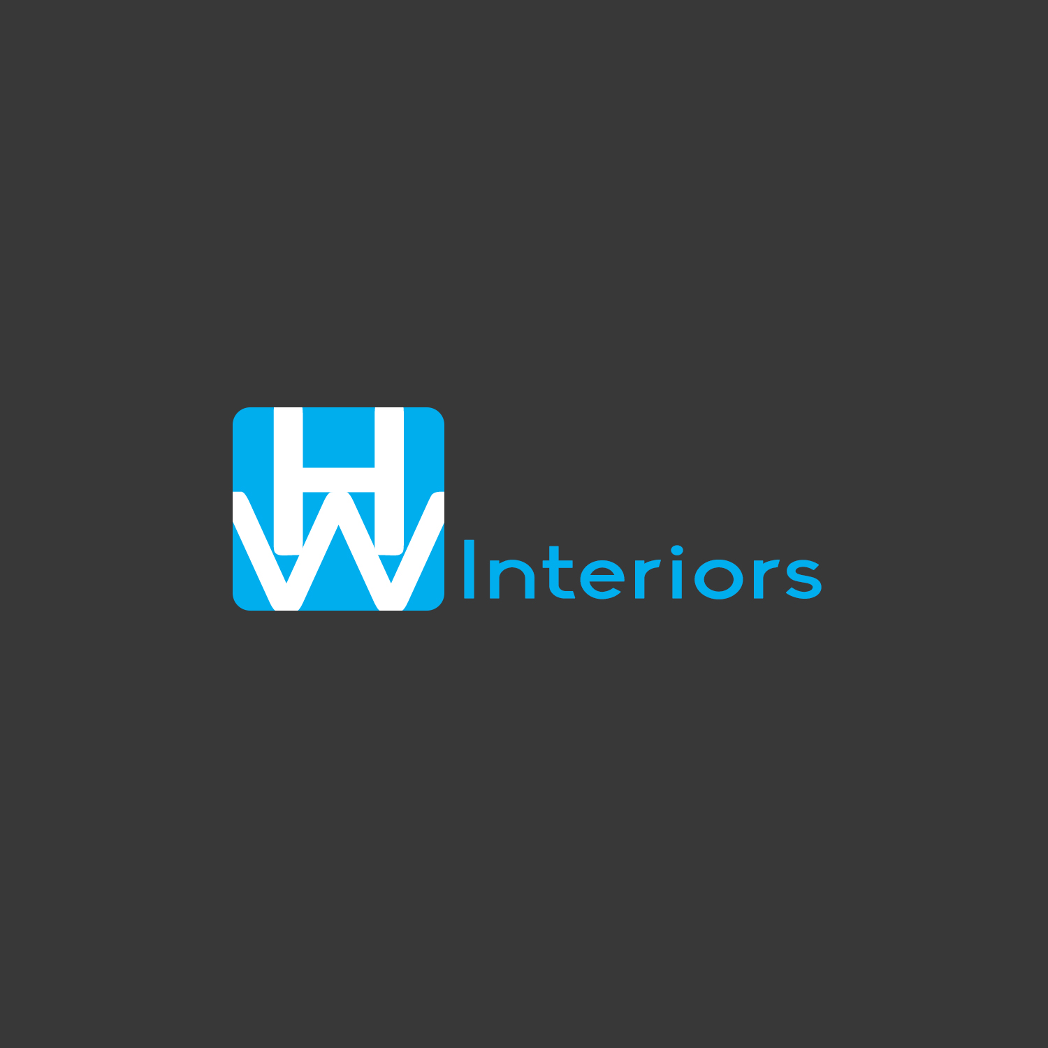Logo Design by Solomon Durai for HW Interiors | Design #16479875