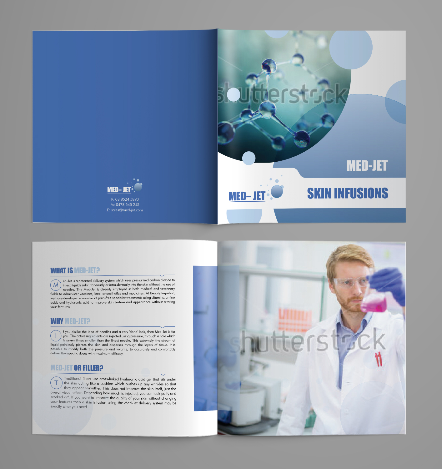 Brochure Design by Titan Solbiz for Beauty Pioneers | Design #16428349