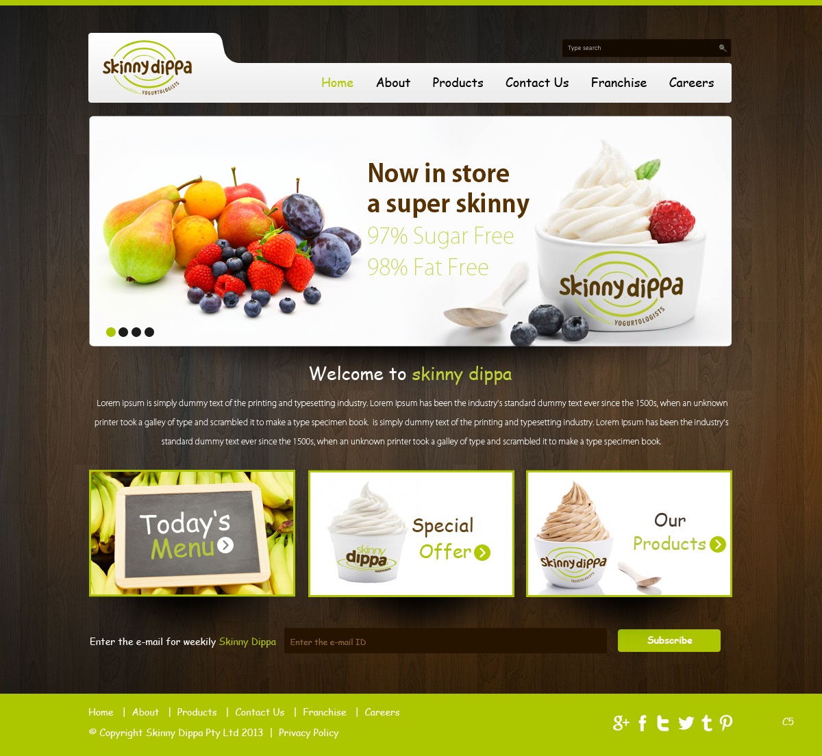 Wordpress Design by pb for this project | Design #2658646