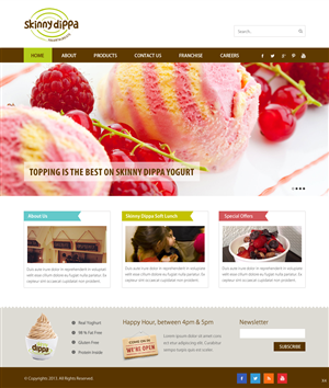 Wordpress Design by pb for this project | Design: #2658662