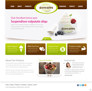 Wordpress Design by pb for this project | Design: #2658671