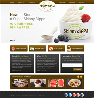 Wordpress Design by pb for this project | Design: #2981496