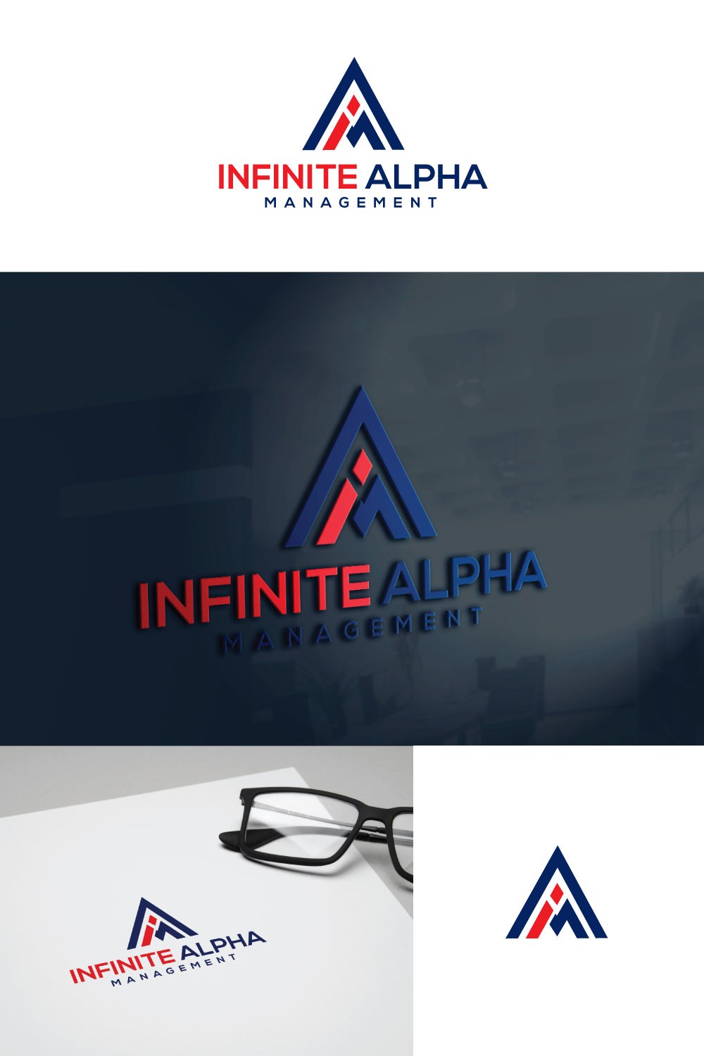 Design de Logo par ecorokerz pour Infinite Alpha Management | Design #16410807