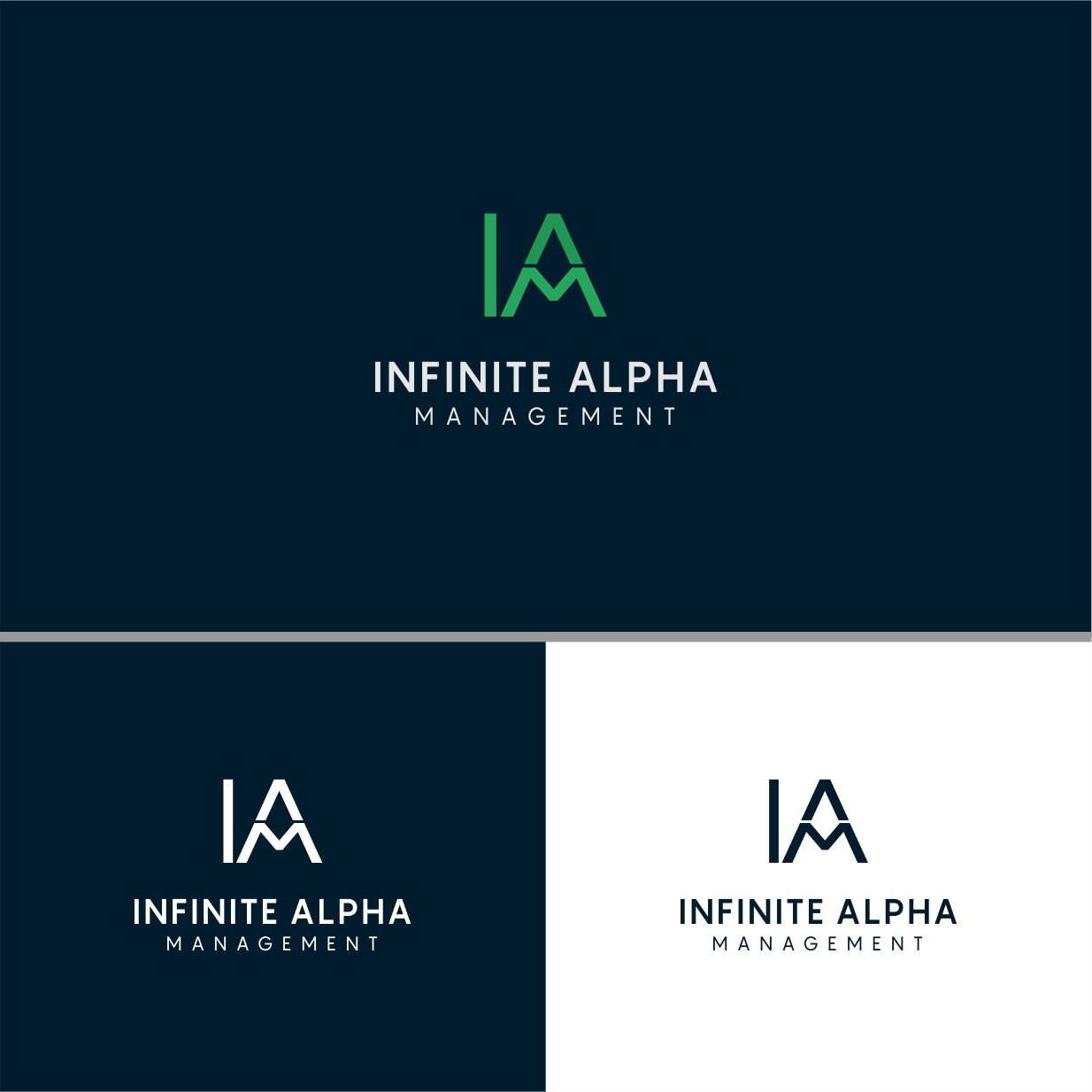 Logo Design by dumx for Infinite Alpha Management | Design #16378499