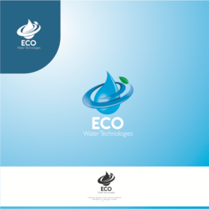 Logo Design by Arham Hidayat for ECO Water Technologies, Corp | Design #16397410