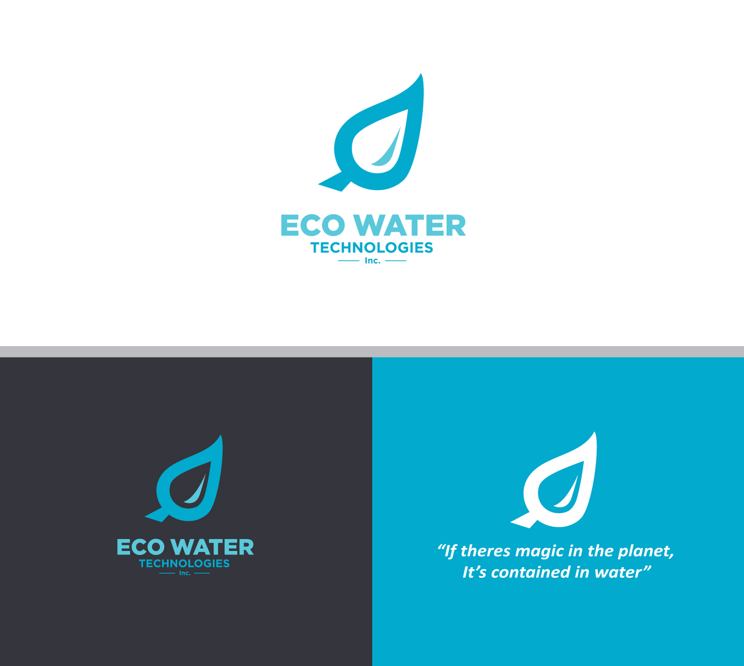 Logo Design by anonrotide for ECO Water Technologies, Corp | Design #16393561