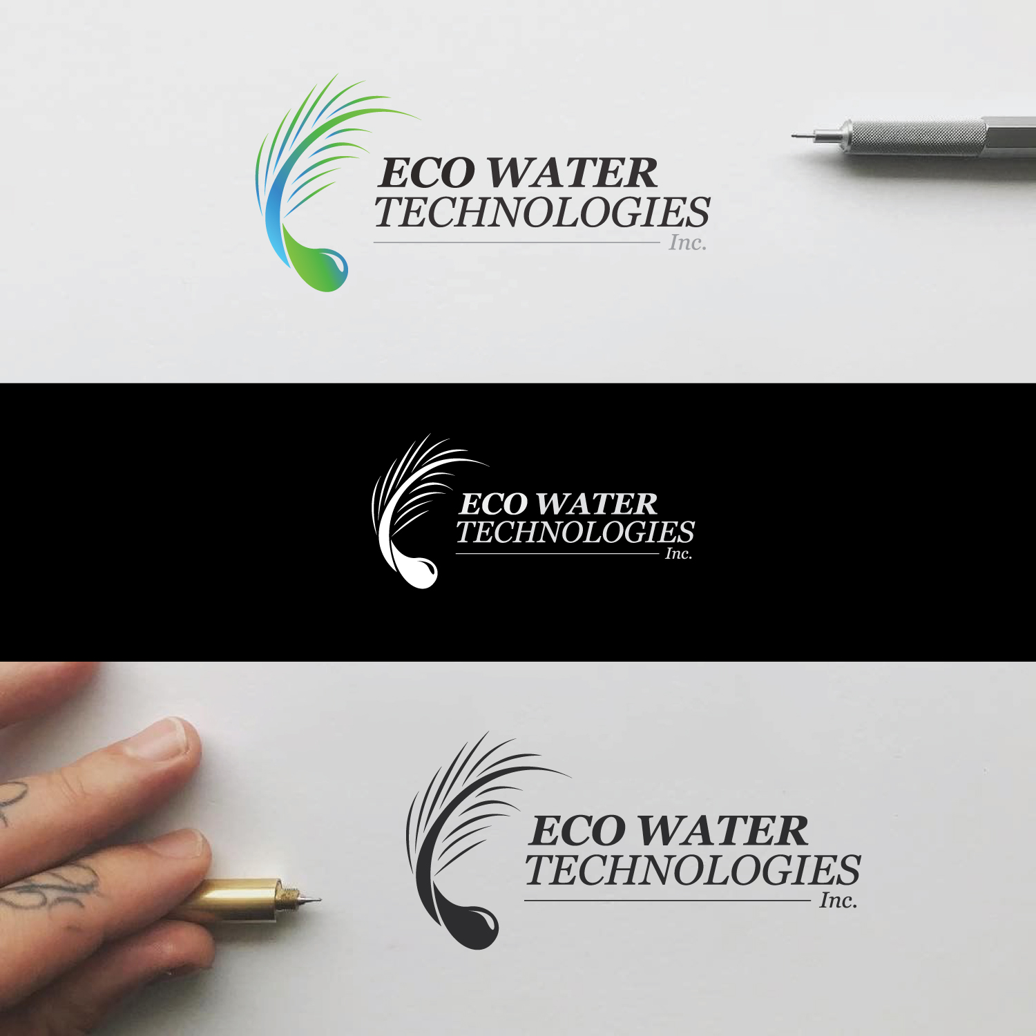 Logo Design by anonrotide for ECO Water Technologies, Corp | Design #16393617