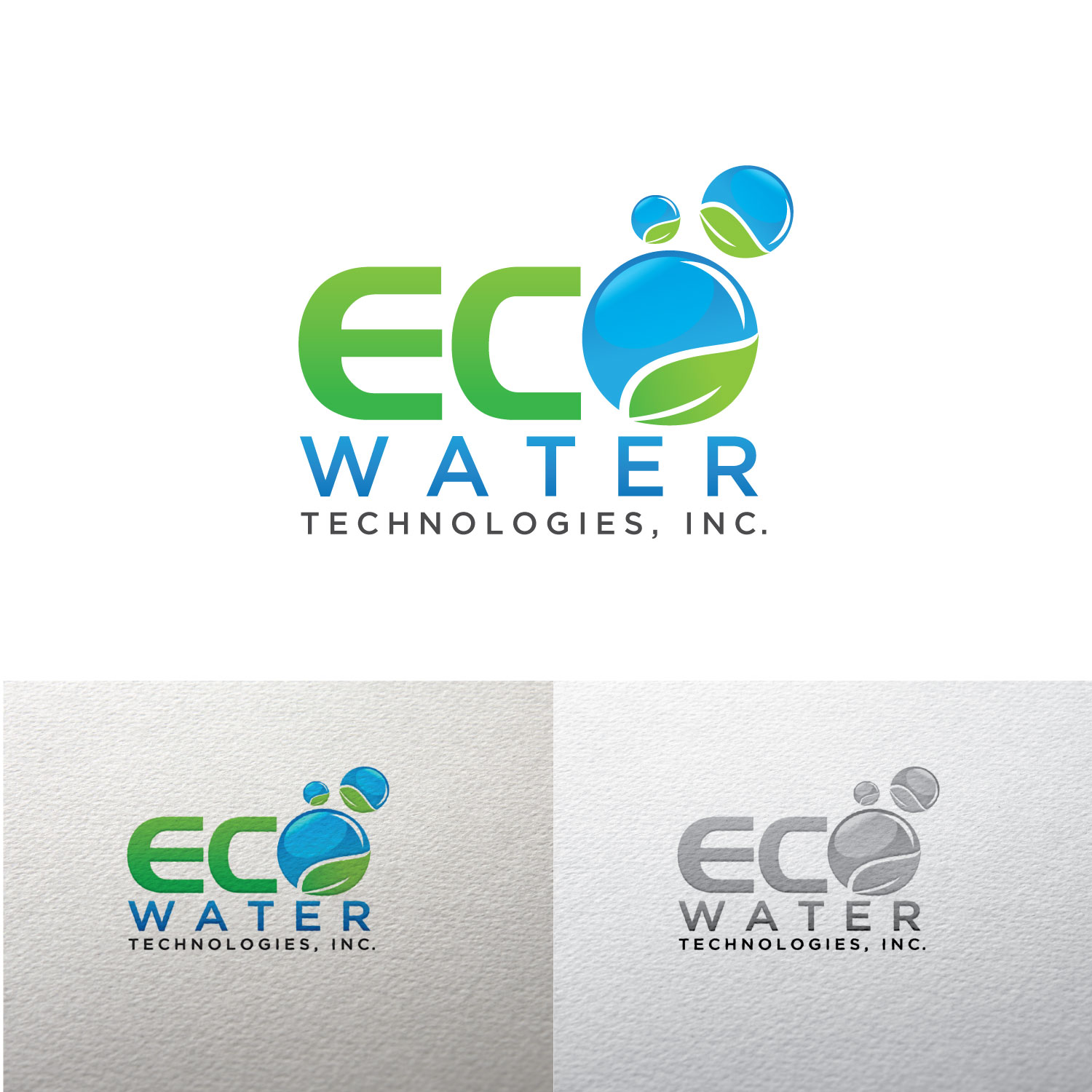 Logo Design by concepts for ECO Water Technologies, Corp | Design #16397871