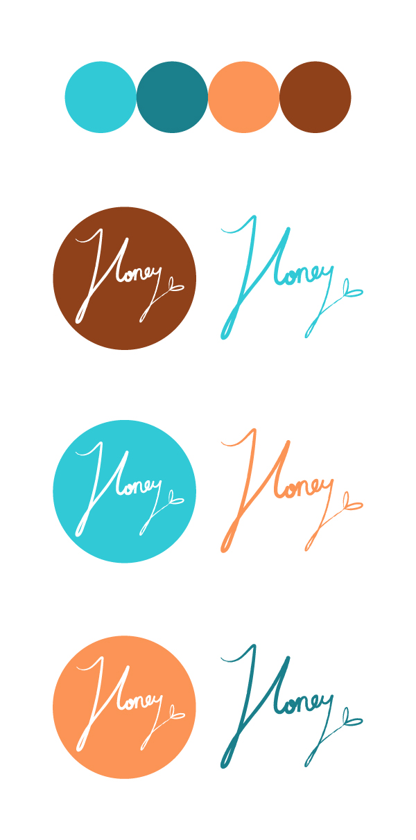 Logo Design by Treelly for honey | Design #16899785