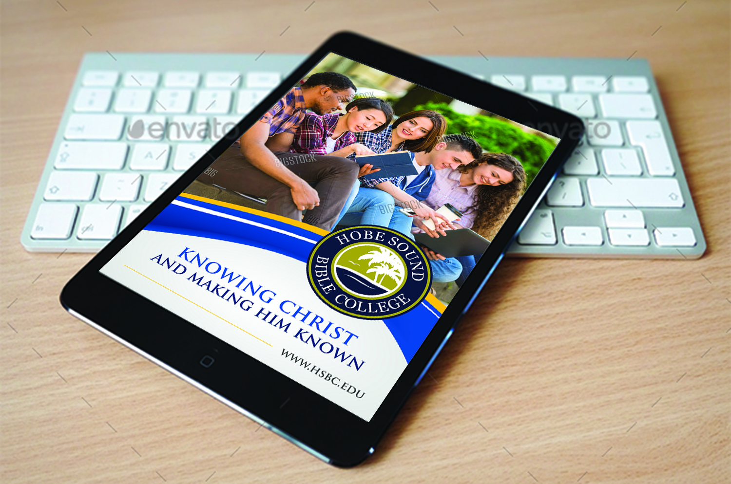 Brochure Design by ecorokerz for HOBE SOUND BIBLE COLLEGE | Design #16371130