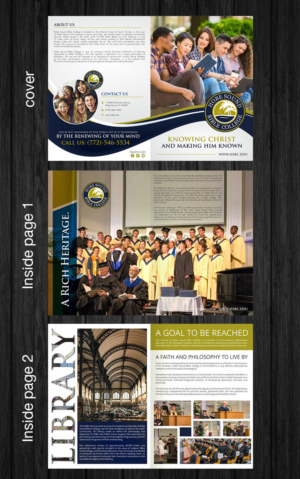 Brochure Design by ecorokerz for HOBE SOUND BIBLE COLLEGE | Design: #16423328