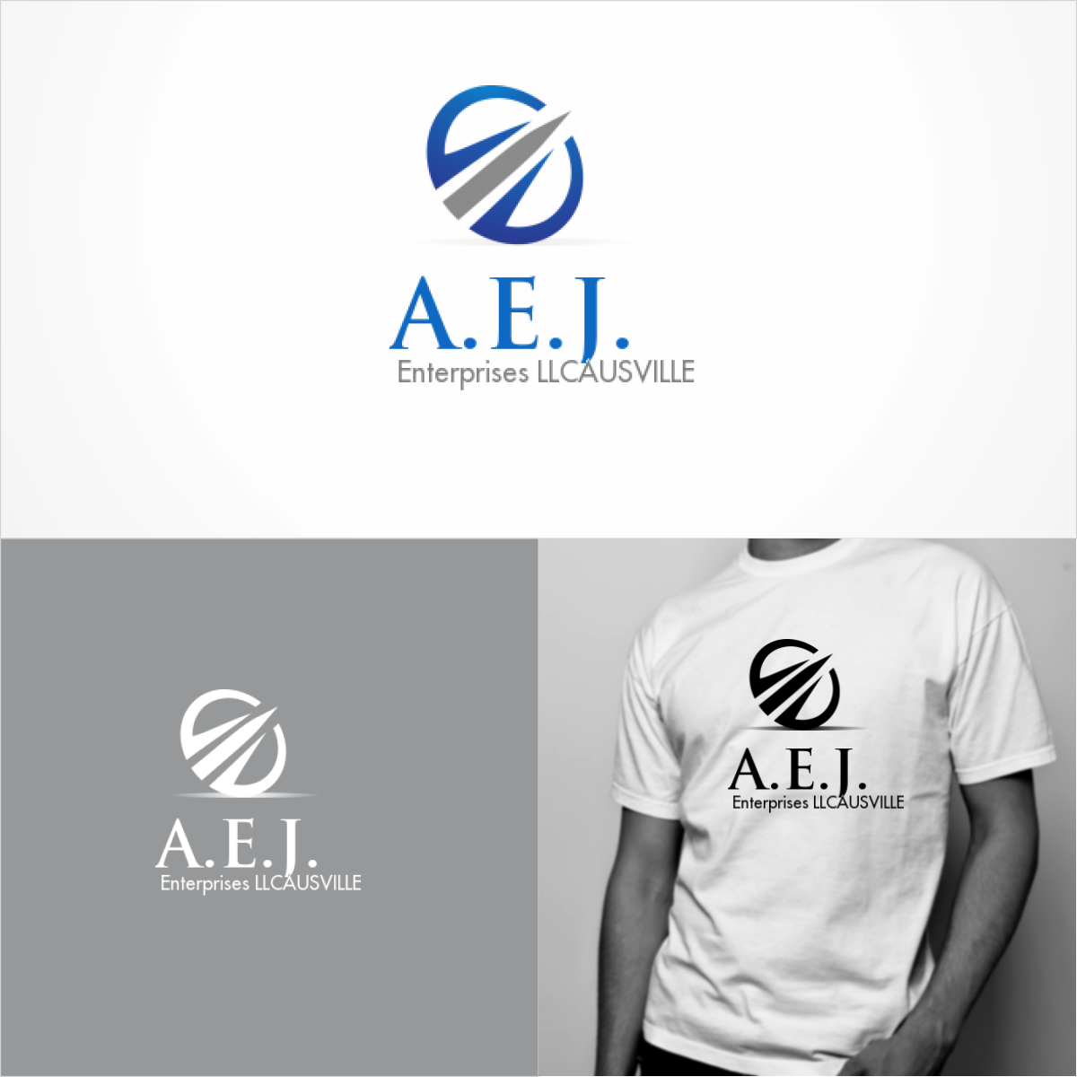 Logo Design by Behave 2 for AEJ Enterprises LlC | Design #16390604