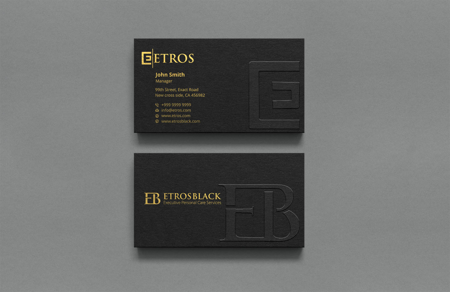 Card Design by Xpert for ETROS | Design #16378490