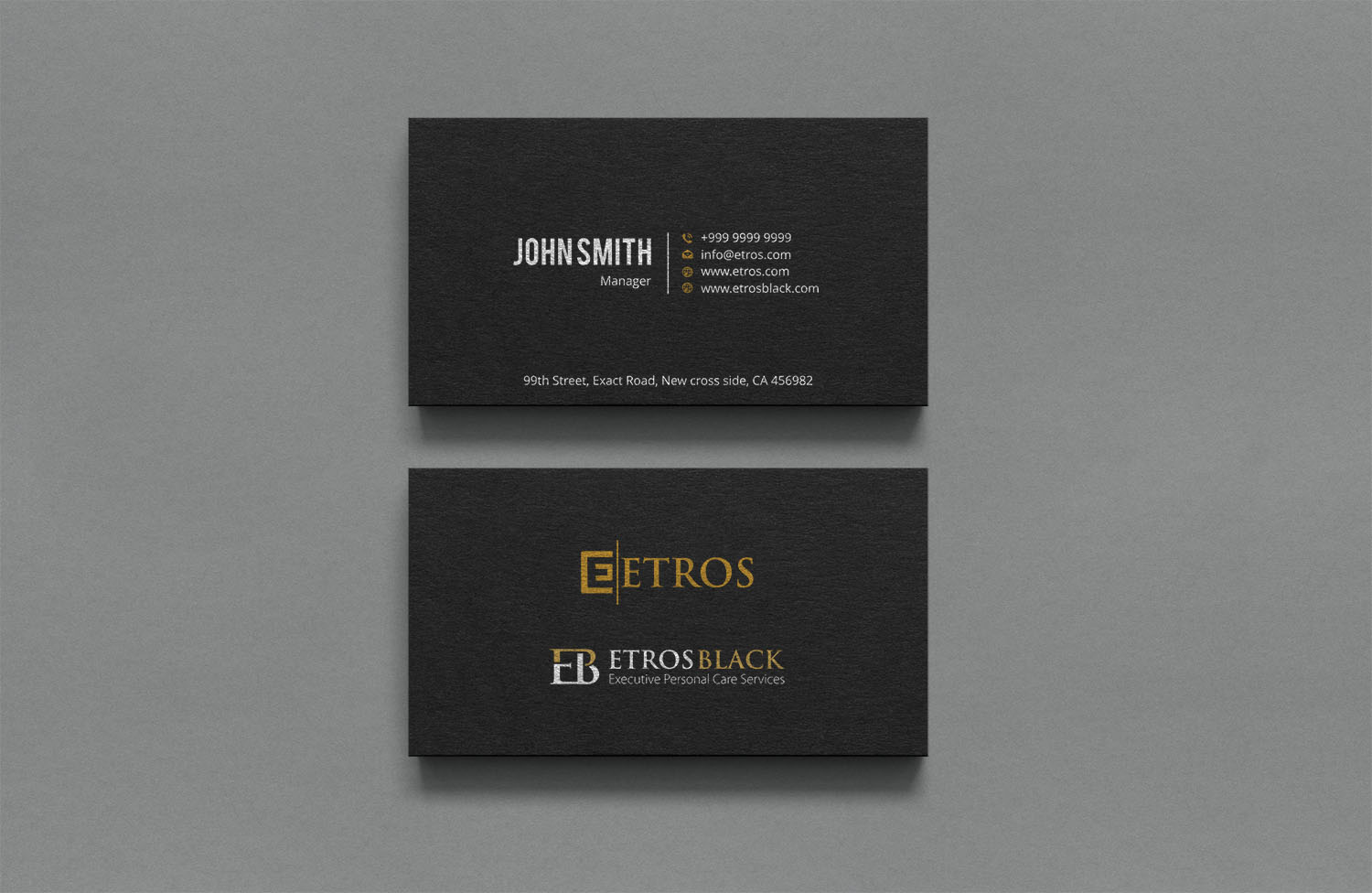 Card Design by Xpert for ETROS | Design #16378627