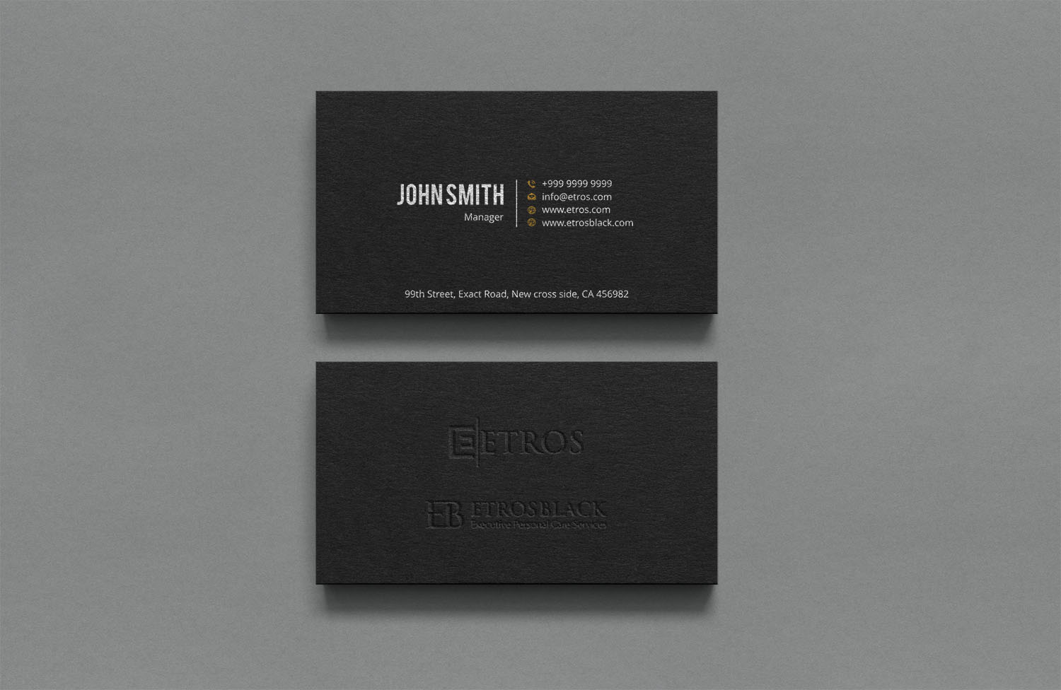 Card Design by Xpert for ETROS | Design #16378628