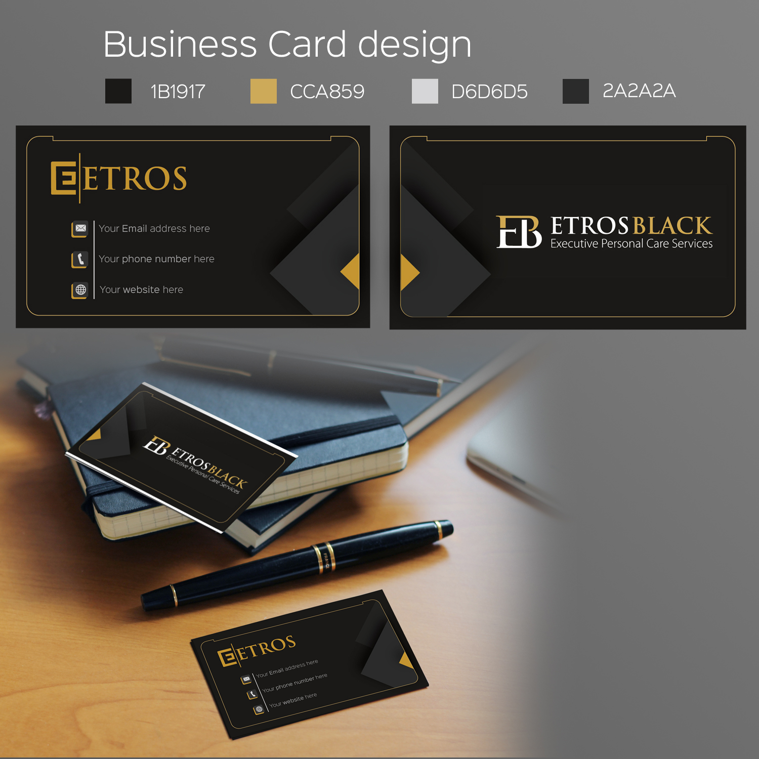 Card Design by Kavii for ETROS | Design #16383788