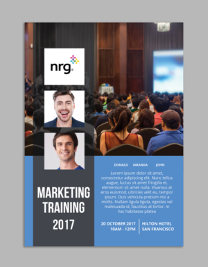 Commit To Be The Best! - Marketing, Training, Managment for Multifamily Professionals | Flyer Design by AbyJohns