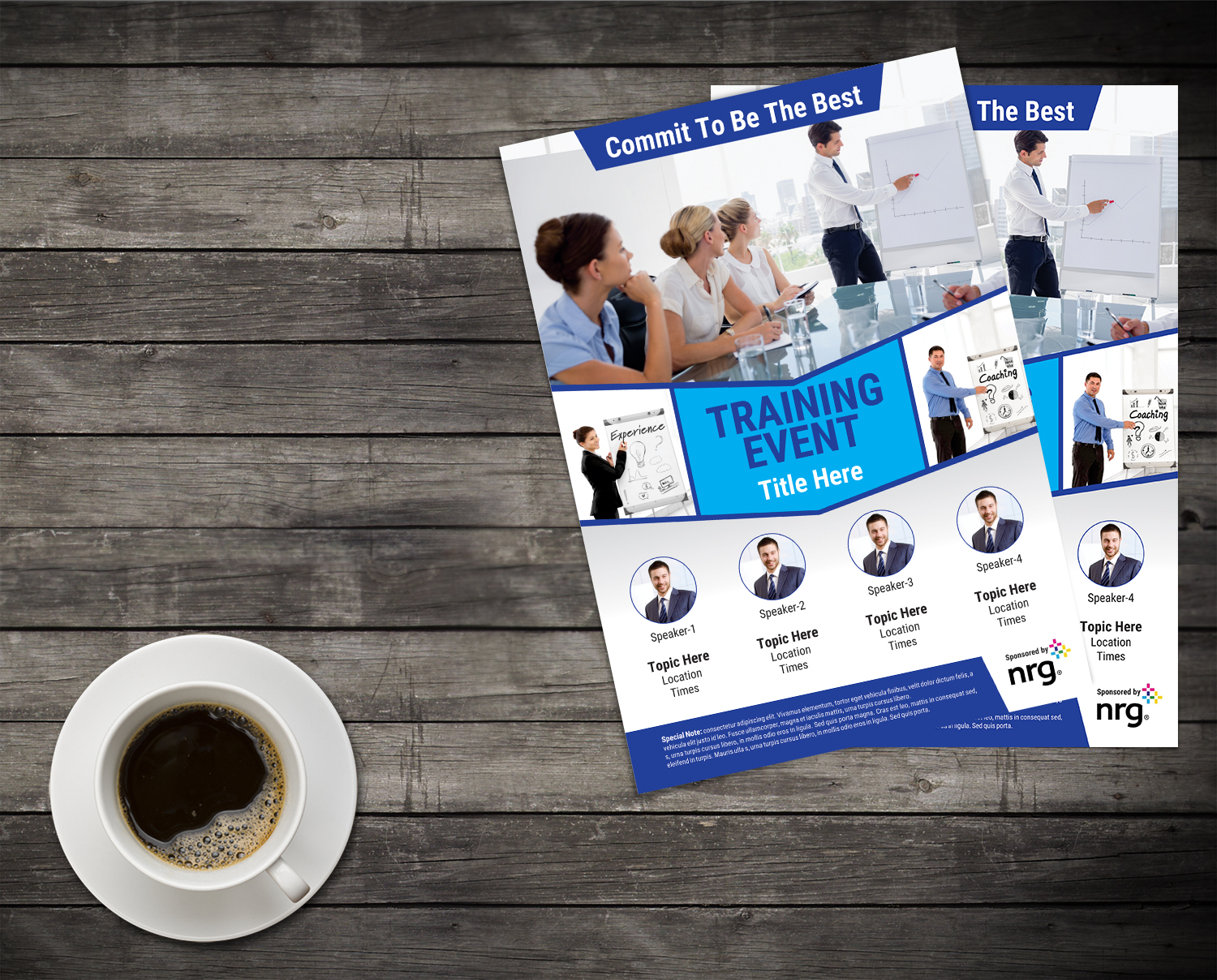 Flyer Design by Deziners Zone for Cathy Macaione Consulting | Design #16377776