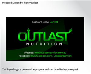 Business Card Design by rustee for Outlast Nutrition | Design: #2654641